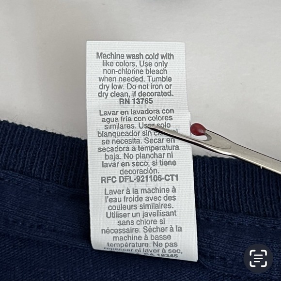 Fruit Of The Loom T-Shirt 3X DC Comics Blue Beetle Super Hero Navy New - Picture 9 of 10